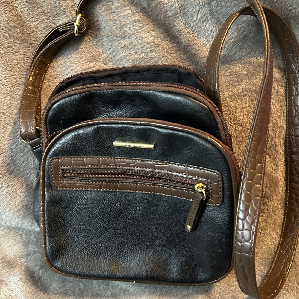 Stylish Black and Brown Bag